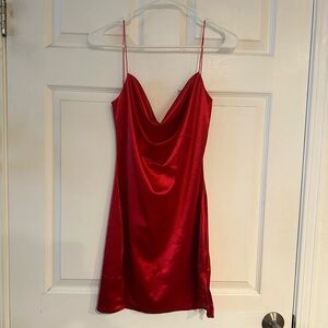 Zara Silky Slip Dress